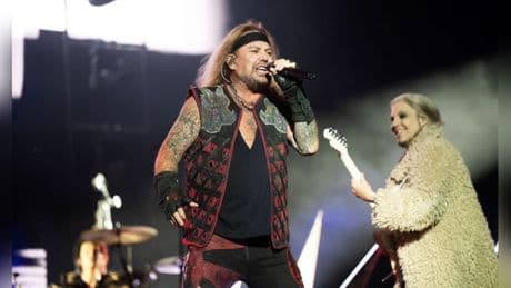 Mötley-Crüe-Frontmann Vince Neil: Er hatte im März einen Schlaganfall
