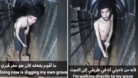 "Sto scavando la mia tomba". Il video choc dell'ostaggio israeliano di Hamas