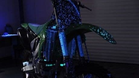 Tagging spray used by police in Motherwell to combat off-road bike crime