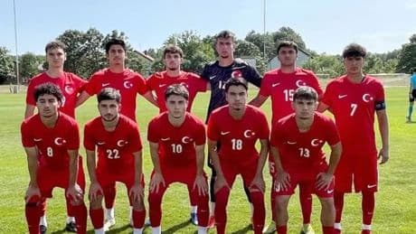 Türkiye 18 Yaş Altı Futbol Takımımız İrlanda'yı 2 golle devirdi