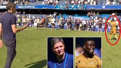 Liverpool target Marc Guehi SNUBS manager Oliver Glasner in awkward post-match moment - sparking Roy Keane rant about 'new garlic bread'