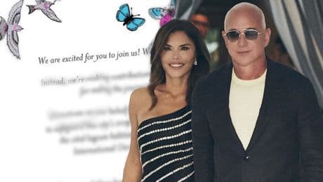 Geheimste Einladung der Welt! - Was Bezos und Lauren sich von den Gästen wünschen