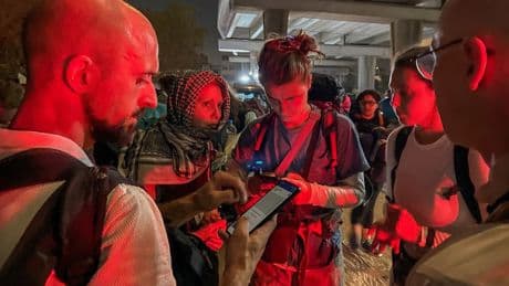 Nog voor de Mars naar Gaza in Egypte begon, werd die al tegengehouden: ‘Denk je dat ze op ons zullen schieten?'