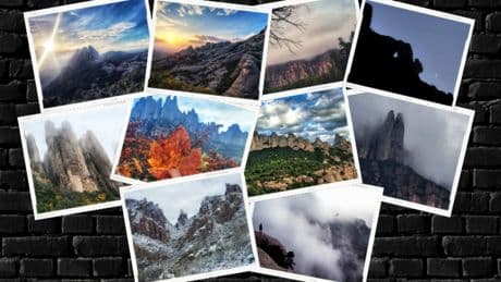 Las 4 estaciones de Montserrat, en imágenes
