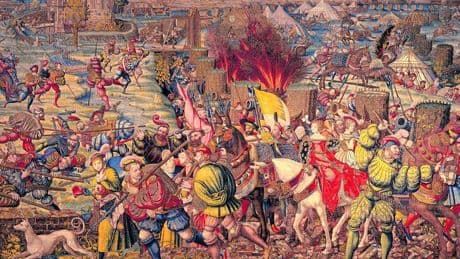 La battaglia di Pavia raccontata dagli Arazzi e dai geni del XVI secolo