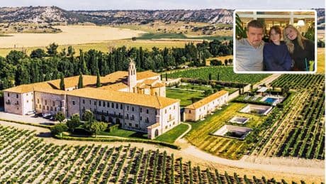 Así es el exclusivo lugar donde se casará la hija de Antonio Banderas en plena Ribera del Duero: es hotel, bodega y abadía