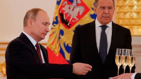Key Putin Ally Trolls The West With His Choice Of Sweatshirt Ahead Of Trump Summit
