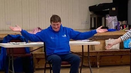 Twynholm SWI ladies enjoy a session of Tai Chi from their chairs