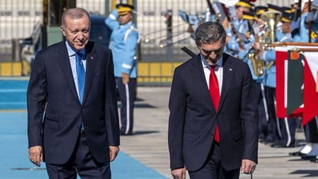 Cumhurbaşkanı Erdoğan, Gürcistan Cumhurbaşkanı Kavelashvili’yi törenle karşıladı