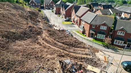 Our homes are CUT OFF after 2 devastating landslides sent tonnes of earth smashing onto roads – we wade through rubble
