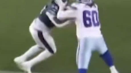 Cowboys’ Tyler Guyton smacks Eagles’ Jalyx Hunt in face in viral moment ignored by refs