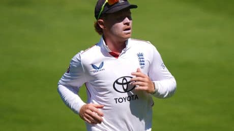 Stand-in captain Ollie Pope hopes to finish job Ben Stokes started against India