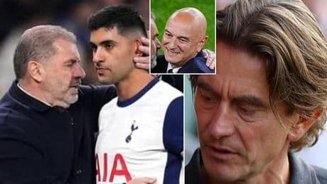Cristian Romero appears to take swipe at Tottenham ownership over Ange Postecoglou sacking - just minutes after Thomas Frank was announced
