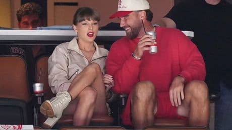 Taylor Swift and Travis Kelce make red carpet debut