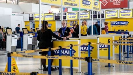 Plane passenger spots unexpected and strange symbol on Ryanair flight