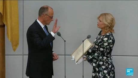 Merz named German chancellor just hours after historic parliamentary defeat