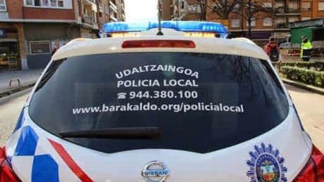Un herido tras sufrir un atropello en el centro de Barakaldo