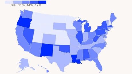 The 'Big Beautiful Bill' slashes food stamps. One map shows how much red states depend on them.