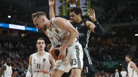 El Real Madrid pierde con el París y se jugará su supervivencia en la Euroliga en el segundo partido del 'play-in'