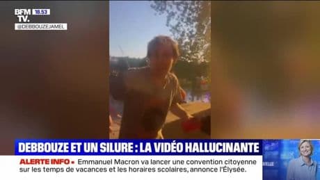 Debbouze et un silure : la vidéo hallucinante - 02/05