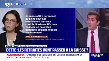 Toucher aux retraites pour gérer la dette de la France: pour Marc Touati, conseiller économique, "ça n'apportera pas grand-chose"
