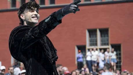 Singer Adonxs tells of journey from ‘couch-surfing in London’ to Eurovision star