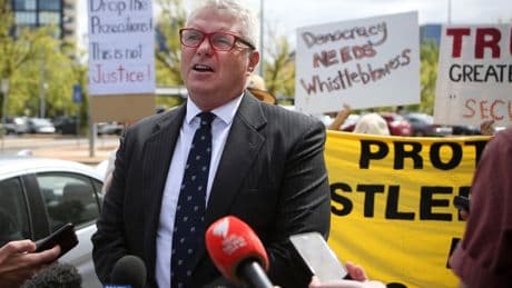 Australia whistleblower who exposed war crime allegations loses bid to reduce prison sentence