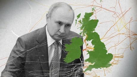 Why UK's undersea cables are vulnerable - and Putin has 'pretty good map' of where they are