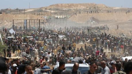 „Horden hungriger Menschen – Die undurchsichtige Organisation der Gaza-Hilfe