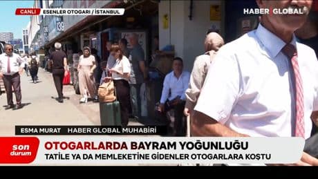 Otogarlarda bayram yoğunluğu yaşanıyor