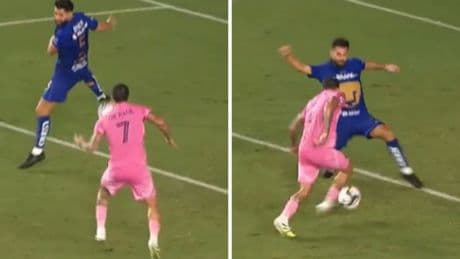 De Paul ya golea con Inter Miami: control de pecho y toque de &#039;killer&#039;