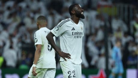 Rüdiger se une a la enfermería del Real Madrid: sufre una lesión muscular en el recto anterior de la pierna izquierda