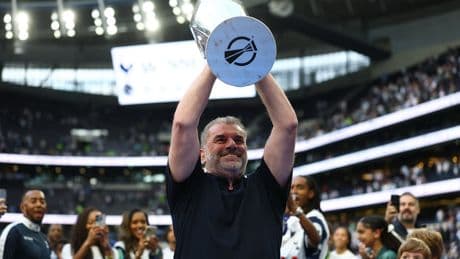 Daniel Levy indecision may grow as Tottenham fans serenade Ange Postecoglou