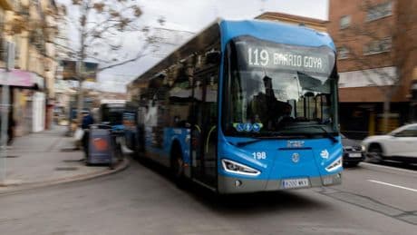 Viajar en autobús y en Bicimad será gratis en Madrid este martes y miércoles
