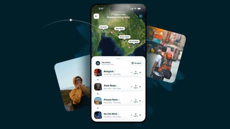 Polarsteps muscle son appli : et si vous n’aviez plus besoin de Booking, Airbnb et Google Maps ?