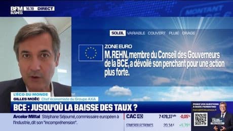L'éco du monde : BCE, jusqu'où la baisse des taux ? - 24/04