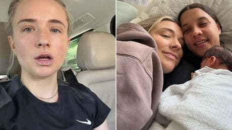 Sam Kerr's fiancee Kristie Mewis posts revealing update after hitting a post-pregnancy milestone