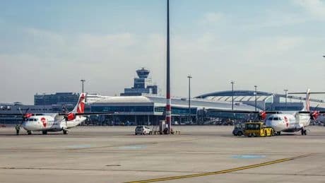 Prague Airport terminal 'closed' amid 'possible presence of explosive'