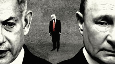 Trump stands by as Putin and Netanyahu cross new lines