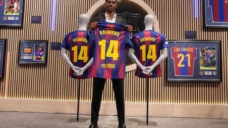 Marcus Rashford llega cedido del Manchester United al FC Barcelona por una temporada