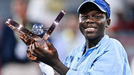 Tennis star Victoria Mboko, 18, reveals she was in hospital just hours before beating Naomi Osaka in Canadian Open final