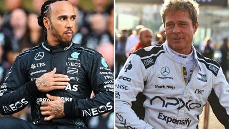 Lewis Hamilton’s fastest career move yet - Brad Pitt helps him become one of Hollywood's most powerful stars