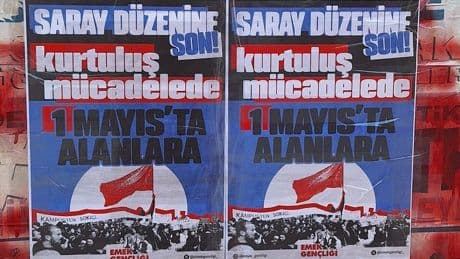 Eskişehir’de 1 Mayıs afişine 550 bin lira para cezası