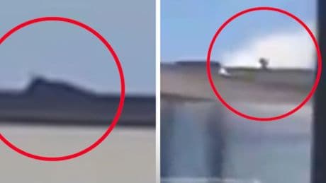 Video appears to show person on roof before and after Charlie Kirk fatally shot