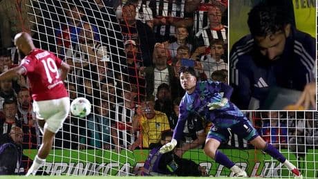 Fans BLAST Ruben Amorim's 'pathetic' failure to watch any of the 26 penalties in Man United's embarrassing shootout defeat by minnows Grimsby