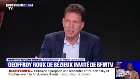 Plan Bayrou: "C'est beaucoup de bruit pour un petit effort", estime Geoffroy Roux De Bézieux, ancien patron du MEDEF