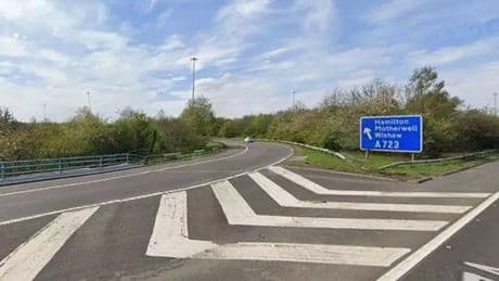Drivers warned of temporary road closure at M74 Motherwell junction