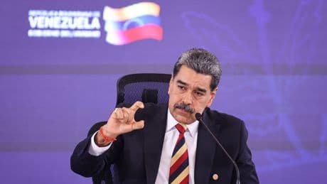 Pentagon: 2 Venezuelan planes flew near U.S. Navy ships in "provocative move"