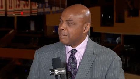 Tyrese Haliburton’s dad shown in wild bar celebration — as Charles Barkley pleads for his mercy
