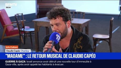 "J'ai toujours eu peur de faire du kitsch avec l'amour, mais cette fois je me sens réellement amoureux": "Madame": le retour musical de Claudio Capéo